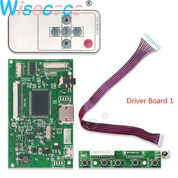  LCD TTL драйвер борда VGA 2AV за AT065TN14 AT090TN12 AT090TN10 AT070TN90 800 * 480 Micro USB 50 пина екран дисплей контролер