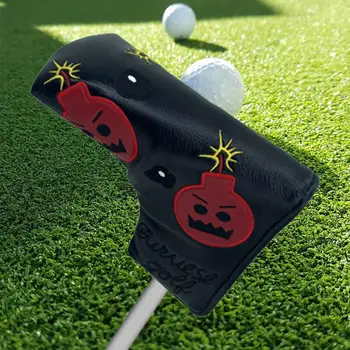  Golf Putter Headcover Устойчив на надраскване Golf Putter Covers Premium PU кожа Golf