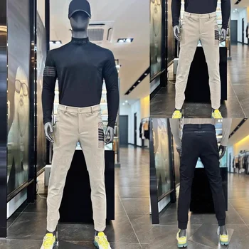  Корейски оригинални голф дрехи мъжки открит спортни ежедневни панталони модерен дишаща бързо сушене дълги панталони