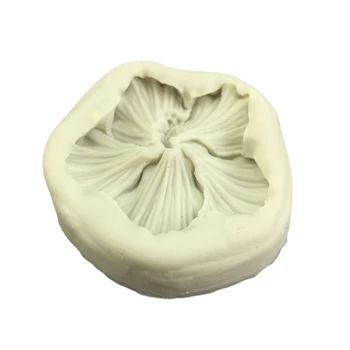  K1MF Форми за фондан Форми за шоколад Форми за печене 3D форма на хибискус Силиконов материал