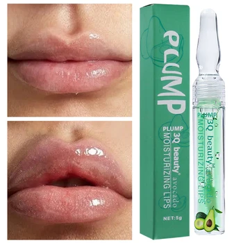  Lip Plumper Gloss Serum Extreme Lip Enhancer Essence Увеличаване на еластичността на устните Ремонт Подхранване на незабавен обем Секси красота грим