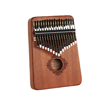  17 клавиша Kalimba бук палец пиано, висококачествени дървени музикални инструменти подаръци за деца, творческа музикална кутия с учебна книга