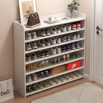  Стойка за обувки, многослоен шкаф за обувки, просто съхранение на прага на дома, спестяване на място