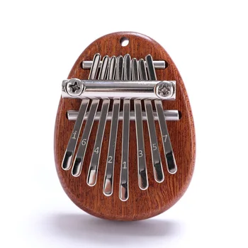  Mini 8 Key Kalimba Изящен пръст палец пиано маримба преносими подаръци за деца и възрастни начинаещи
