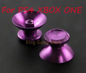  1pair/lot Метална аналогова джойстик капачка за PS4 Геймпад палец Стик захват Капачка за плейстейшън PS4 PS5 XBOX ONE контролер