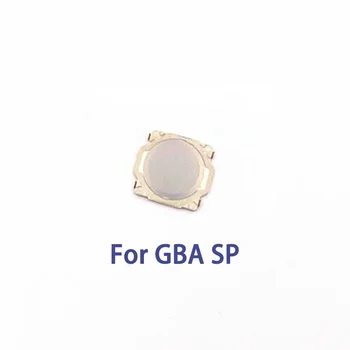  10PCS метален купол за GBA SP бутон проводящ филм Snap контакт за Nintend Gameboy SP Изберете Старт Аксесоари за подмяна