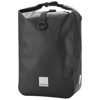  Sahoo 1 парче велосипед чанта водоустойчив багажник седалка чанта със светлоотразителни 10L черен