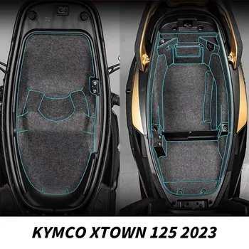 За kymco Xtown 125 2023 Заден багажник товар лайнер протектор мотоциклет седалка кофа подложка кутия за съхранение мат kymco Xtown 125 2023
