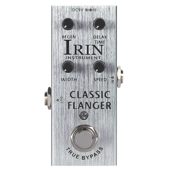  IRIN AN-13 Електрическа китара Lange ефектор BBD аналогова верига китара педал четири бутона за регулиране електрическа китара части