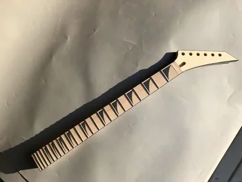  Yinfente 24Fret Нова китара врата 25.5inch заключване гайка акула перка инкрустация болт на вратовете