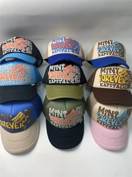  Mesh KAPITAL бейзболна шапка мъже жени вътре етикет регулируеми катарама шапки