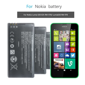  1830mAh BL-5H батерия за Nokia Lumia 630 Lumia630 RM-977 RM-978 Moneypenny RM 977 978 BL 5H мобилен телефон