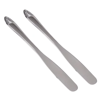  1pc Стоматологична мазилка Смесителен нож Шпатула от неръждаема стомана Стерилизируеми гипсови ножове Гипсови шпатули за зъболекарски инструменти