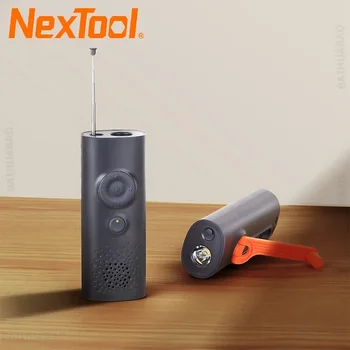  Nextool 6 In 1 Многофункционално радио фенерче Комплект аварийни инструменти Фенерче Ръчна манивела Power Bank SOS аларма Открит къмпинг