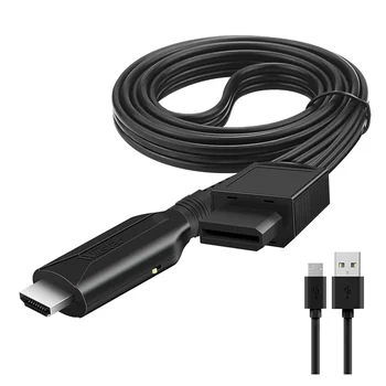  WIISTAR WII към HDMI-съвместим конверторен кабел Wii 2 HDMI-съвместим за HDTV монитор дисплей Wii към HDMI-съвместим адаптер