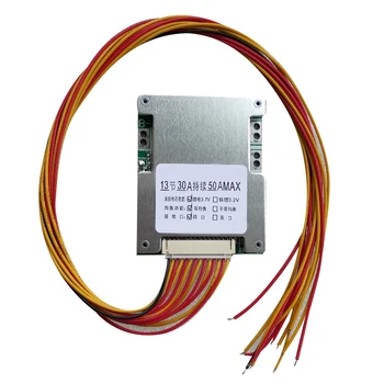  13S 48V 50A 18650 - Литиева батерия BMS защита PCB съвет трайна потребителска електроника