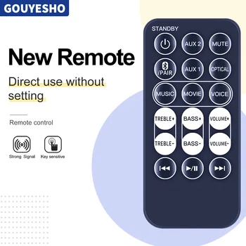  Ново дистанционно управление за JENSEN JSBW-210 Bluetooth саундбар система за домашно кино