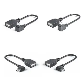  Високоскоростен микро USB към USB женски OTG кабел Удължете кабела Поддръжка Трансфер на данни