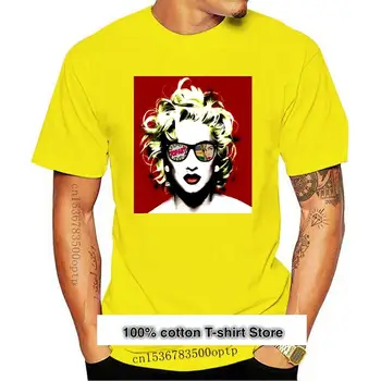  Camiseta POP ART para hombre, camisa con imagen de GRAFFITI de la cantante madrina, música, regalo de cumpleaños