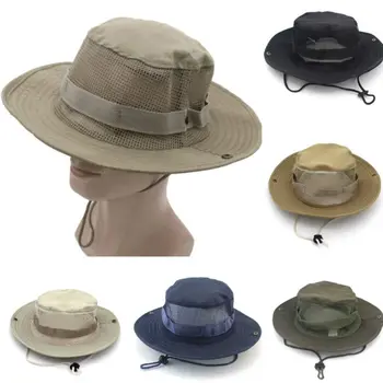  Широка периферия UV шапка за слънце Унисекс риболовна шапка Шапка за слънце за риболов Лов
