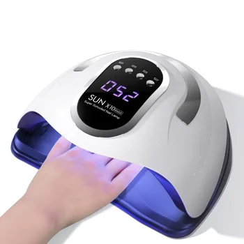  LINMANDA SUN X10 Сушилня за нокти UV LED лампа за сушене на нокти 180W машина за фототерапия на ноктите Полска сушилня Инструмент за маникюр