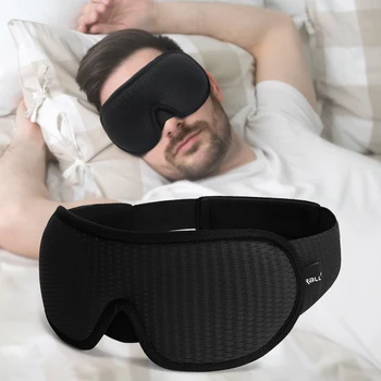  3D Маска за сън Block Out Light Sleep Mask For Eyes Soft Sleep Aid Eye Mask for Travel Eyeshade Night Breathable Slaapmasker