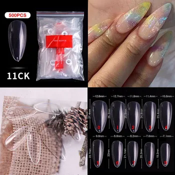  Мода женски фалшив нокти водоустойчив не избледняване фалшиви нокти за професионалисти