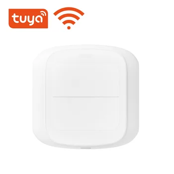  Gang Tuya WiFi безжичен 4 сцена превключвател бутон контролер батерия захранва автоматизация дистанционно управление за Tuya устройства