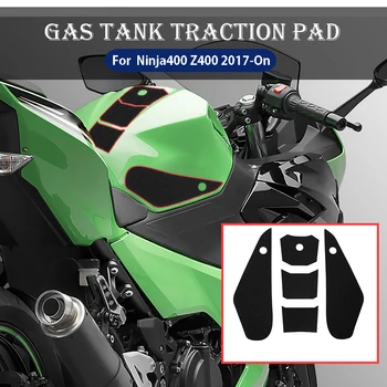  За Kawasaki Ninja400 Z400 2017-2022 Аксесоари за мотоциклети Протектор за тягови стикери Противоплъзгащи подложки за резервоари за гориво Газ Grip коляното